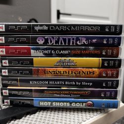 PSP PlayStation Portable Game Lot