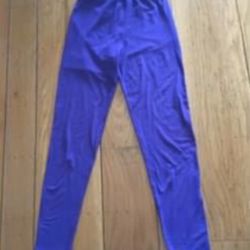 Malvin Purple Stretch Leggings One Size