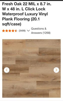 10 boxes brand new never opened boxes of fresh oak flooring