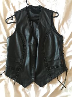 Harley Davidson Leather Vest
