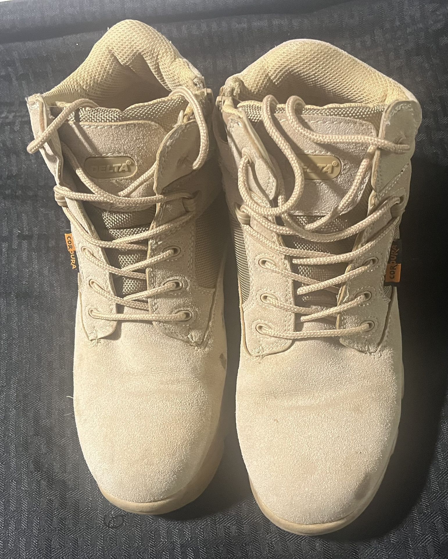 Men’s Delta Military Low Cut Combat Boots - Size 10