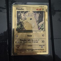 Celebrations Metal Pikachu 