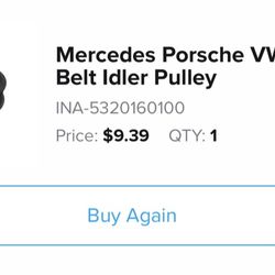 Idler Pulley For German Cars