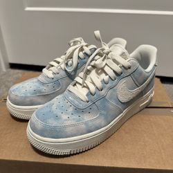 Nike Air Force 1 Low Clouds Celestine Blue (Women's) Size 7