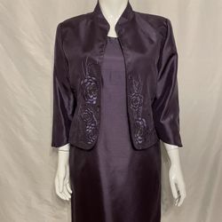 Coldwater Creek Dress And Jacket Women’s Size 12