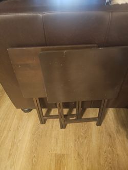 2 folding tables 10 both.