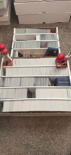 Cards and Mike trout bobbleheads
