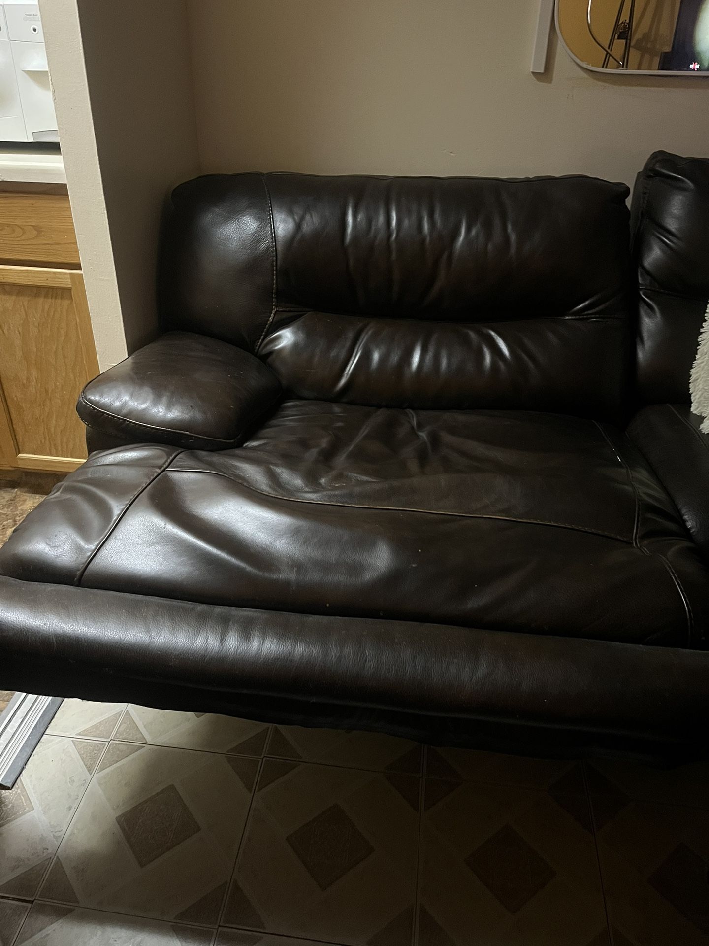 Sofa Set Leather 