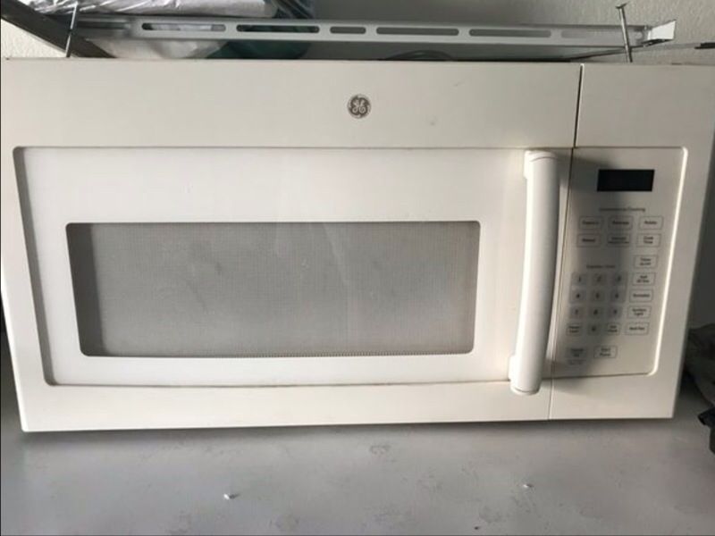 GE Over The Stove Mounted Microwave