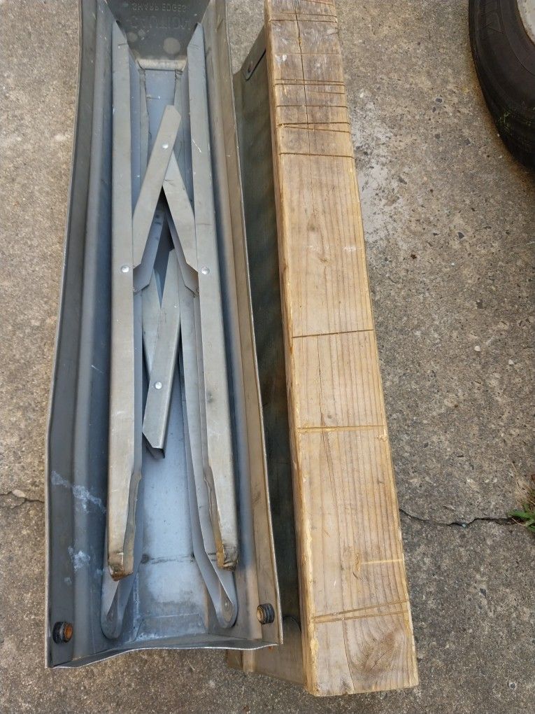 Galvanized Steel Folding Sawhorse