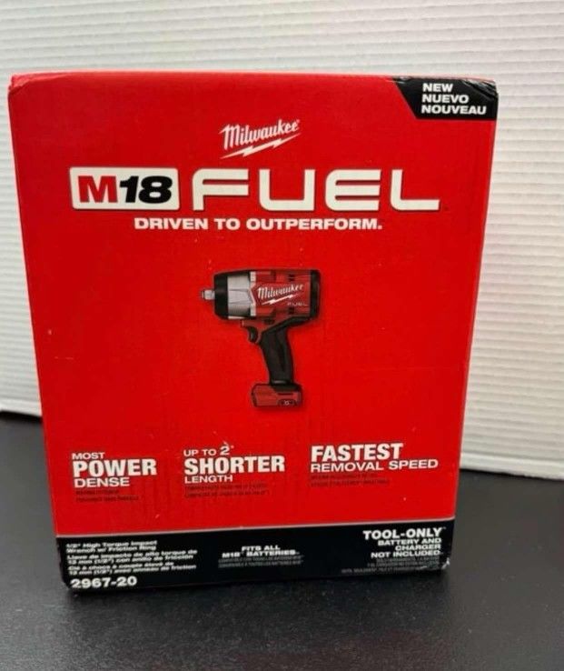 Milwaukee New 1/2" High Torque Impact Wrench NEW GENERATION 