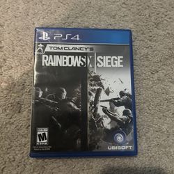 Rainbow Six Seige On PS4