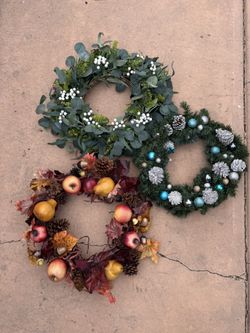 Seasonal Wreaths Home Decor 