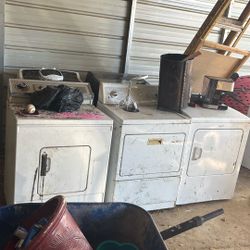 6 Washers And Dryer For Scrap Do Not Work 