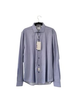 👔🔥 NWT Denim & Flower Men's Long Sleeve Dress Shirt