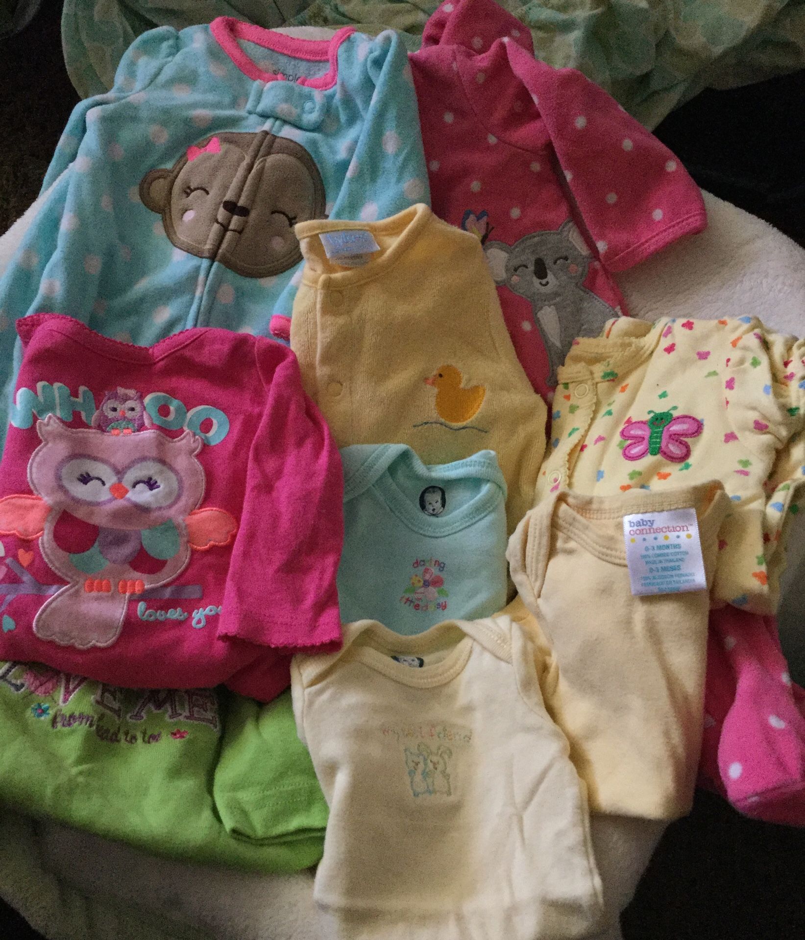 0-3Months baby girl clothes