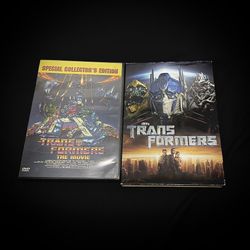 🤖 Transformers DVD Lot – 1986 Animated Movie + 2007 Live-Action Film