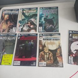 Dc Cómics Battle For The CowL (7 Cómics)