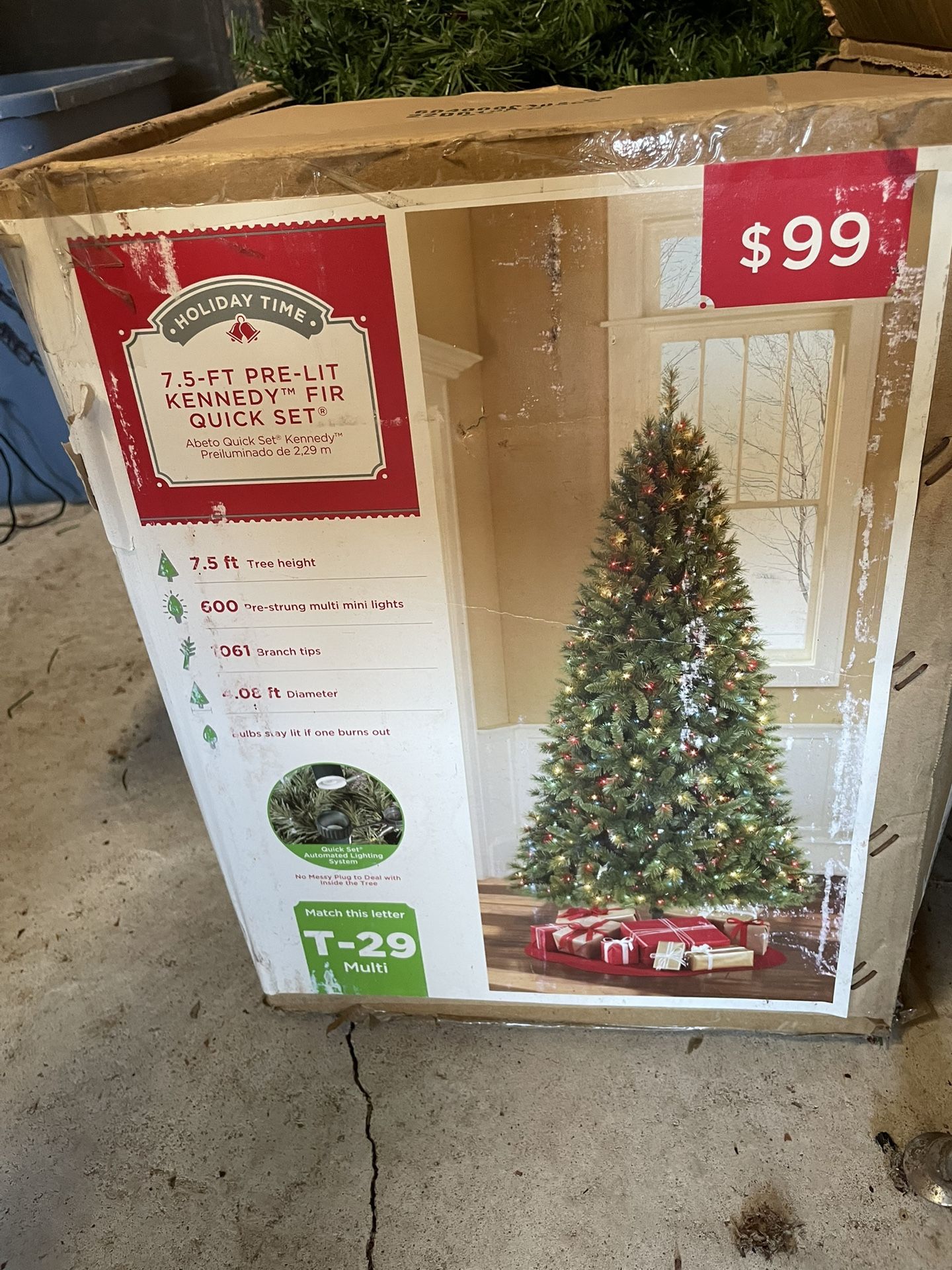 Lighted Christmas Tree