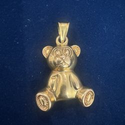 14kt Bear Pendant (Dipped In 18kt)