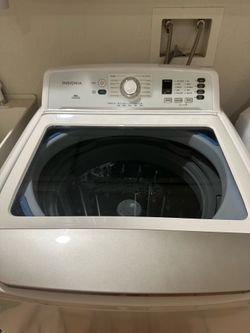 Insignia Washer Dryer Set, less than a year old