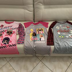 Girls Nightgowns Size 7/8