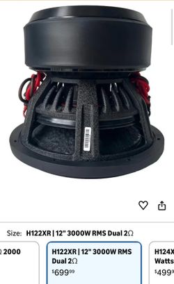 12’ Massive hippo sub new in box