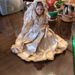 Antique Bride Doll
