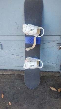 Burton Snowboard and Bindings