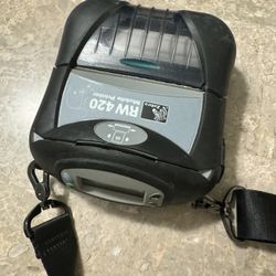 Zebra RW420 Mobile Thermal Printer Bluetooth 