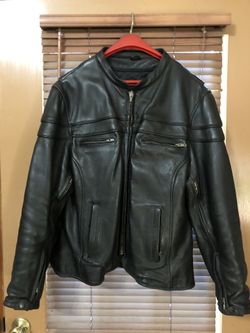 Men’s real leather jacket