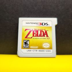 Nintendo 3ds Zelda Ocarina Of Time 