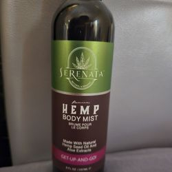 Serenata HEMP Body Mist Get-up-and-go