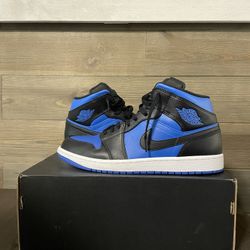 Air Jordan 1 Mid Blue Royal