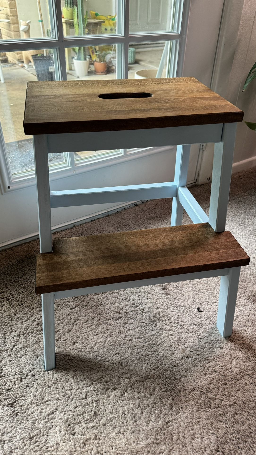 ikea solid wood bekvam step stool 