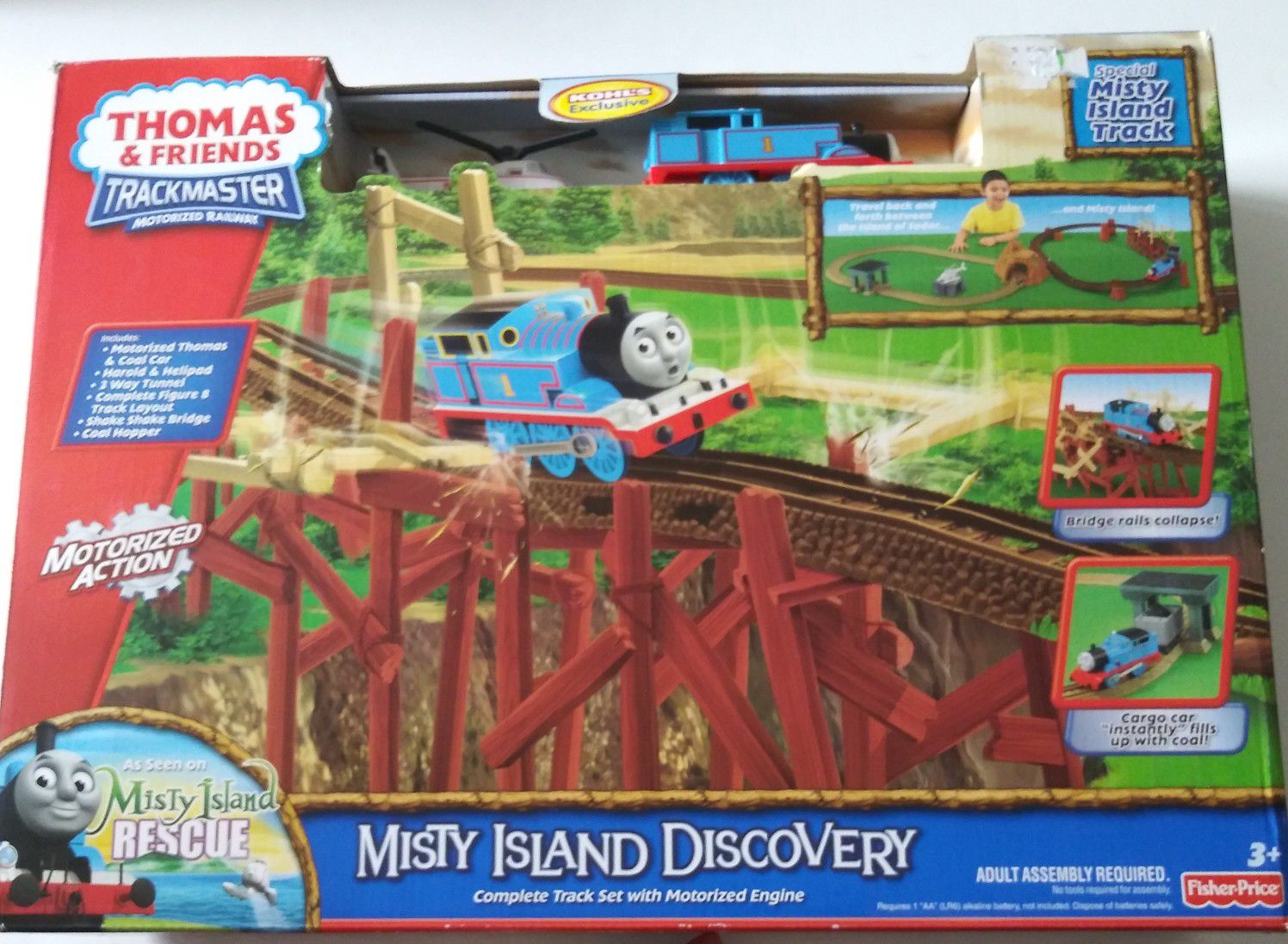 NEW! Thomas & Friends Trackmaster Misty Island Discovery