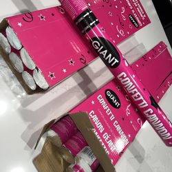 Giant Confetti Cannons 11ct