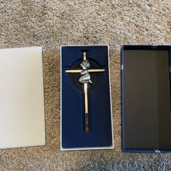 Baby Girl Cross Present 