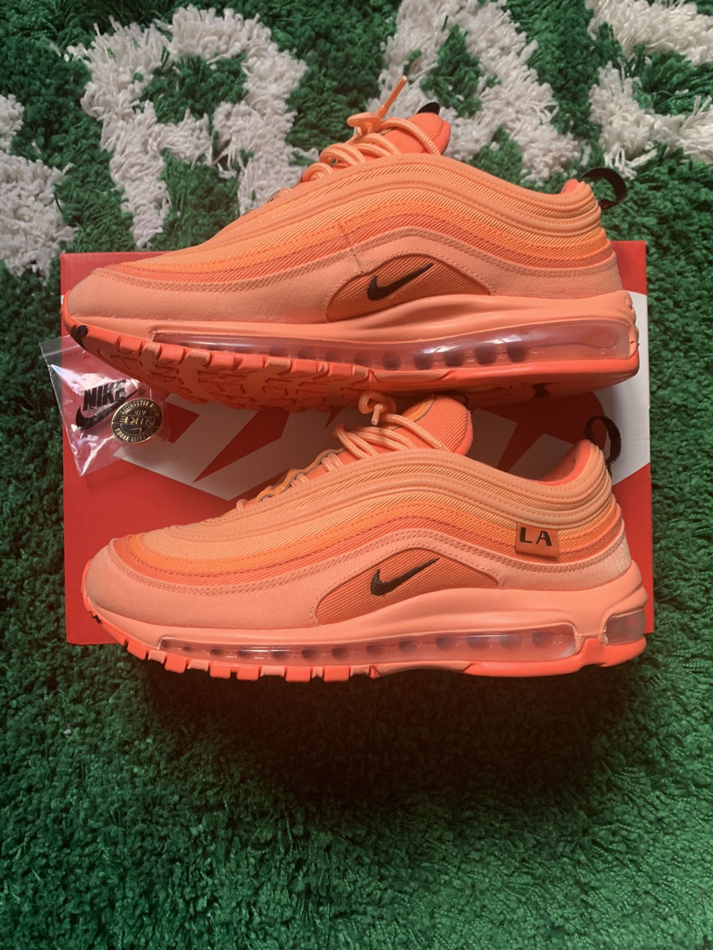 Nike Shoe Orange Air Max 97 La Nike Air Max 97 City Pack (LA
