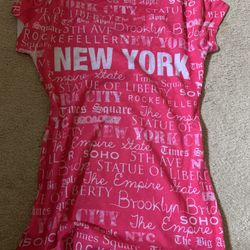 Hot Pink New York Shirt