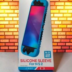 Silicone Protective Case for Nintendo Switch 2 (2025), Skin Cover with 2 Tempered Films and 5 Dust Plugs