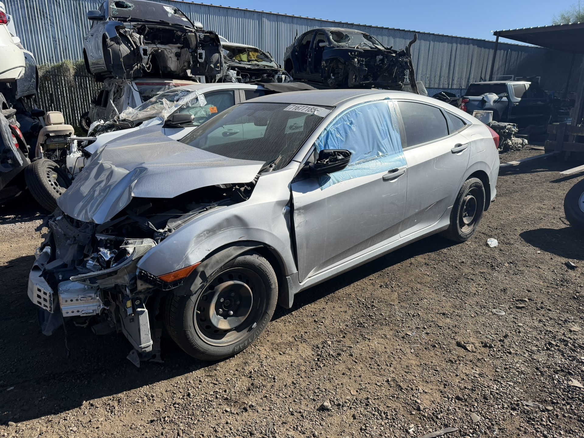 2016 honda civic parts only