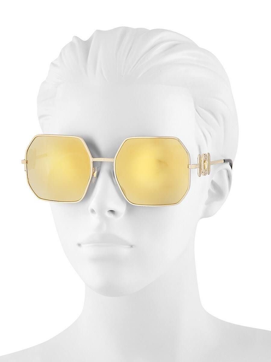 Versace Sunglasses Gold Mirrored VE2248 