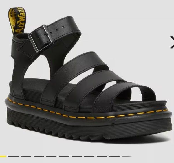 BLAIRE HYDRO LEATHER STRAP SANDALS