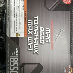 Msi mag b550 tomahawk max wifi motherboard