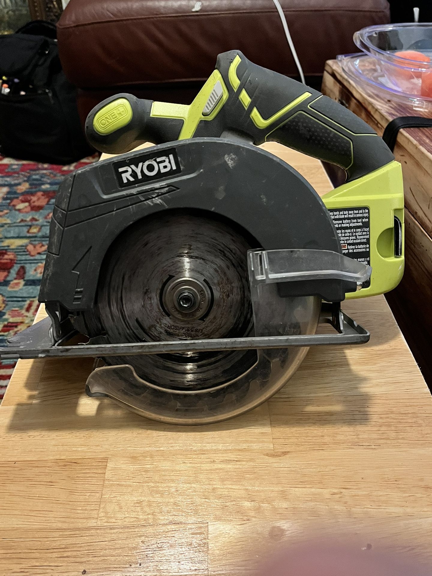 RYOBI 18V ONE+ Cordless Circular Saw.
