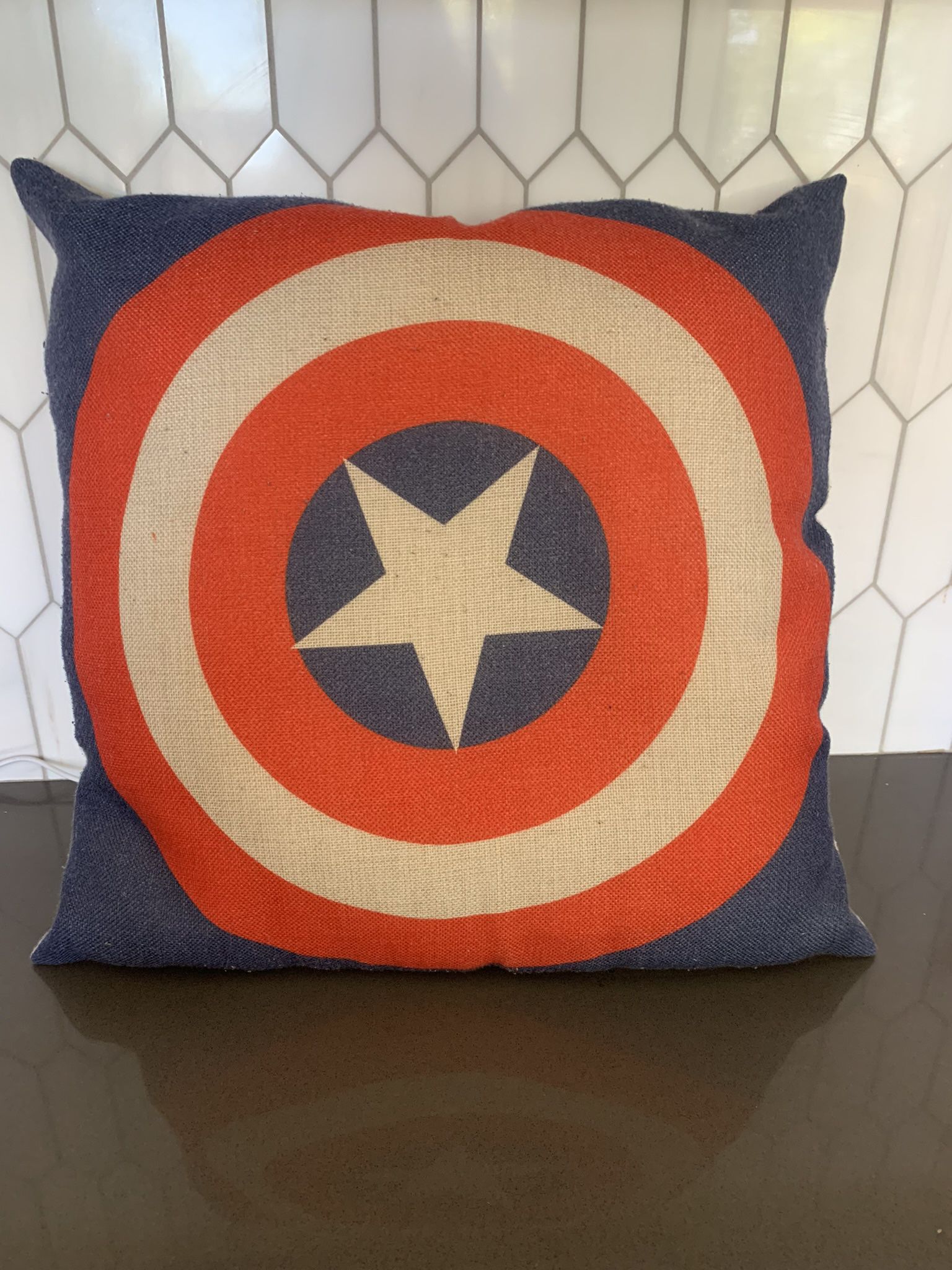 Marvel Captain America Throw Pillow