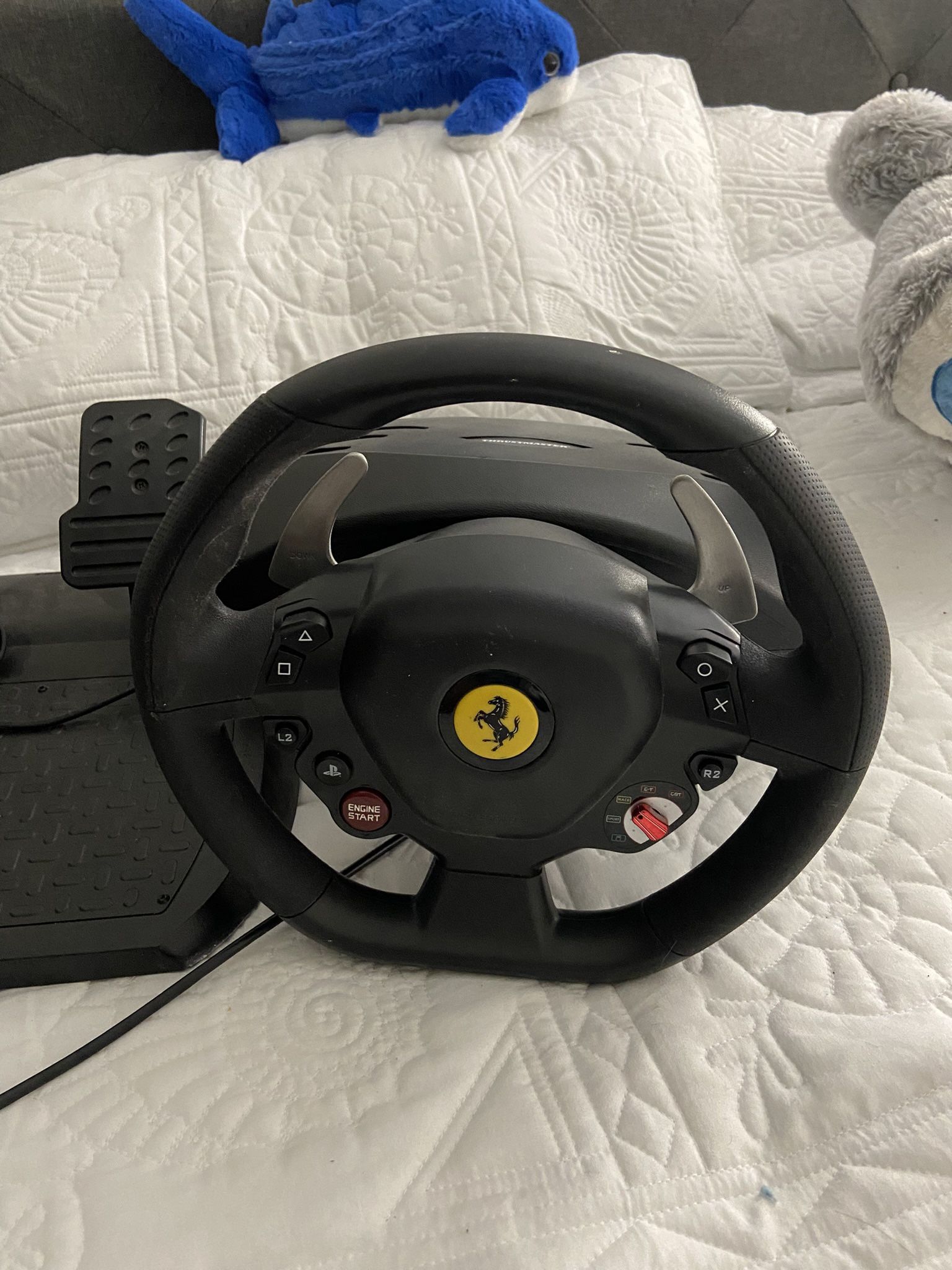 PS4, PS5 Steering Wheel And Pedals . (compatible With PS5,PS5 Pro, PS4 and PC