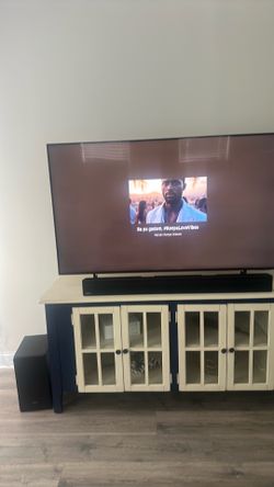 Samsung soundbar/woofer(No plugs)