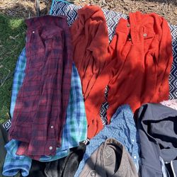 Men’s Clothes. Medium. Shirts Jackets